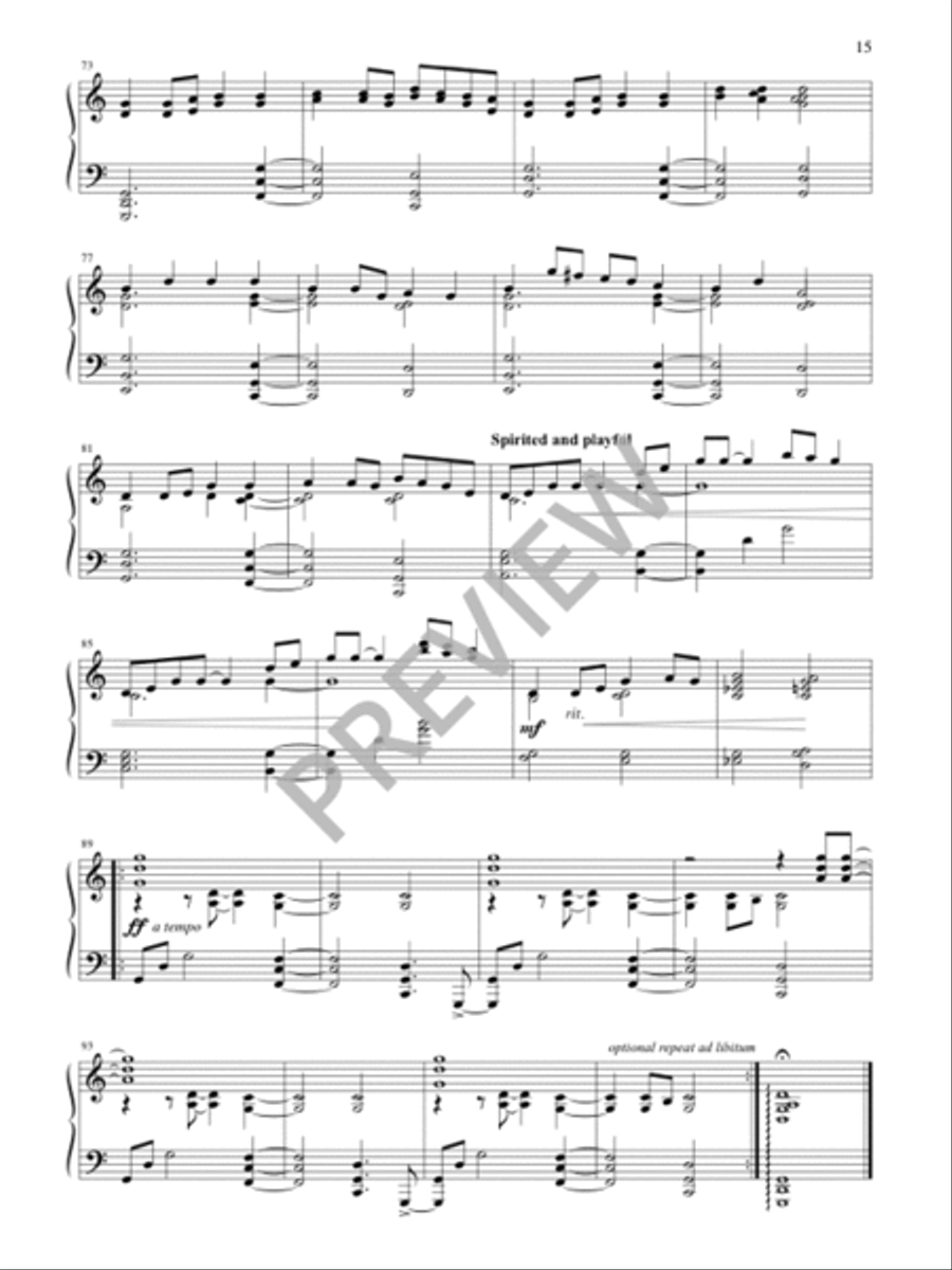 Seasons of Grace - Volume 4 Piano Solo scores gallery preview page 17