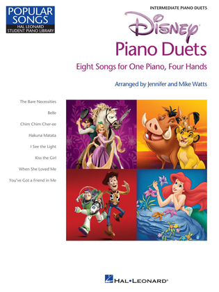 Book cover for Disney Piano Duets