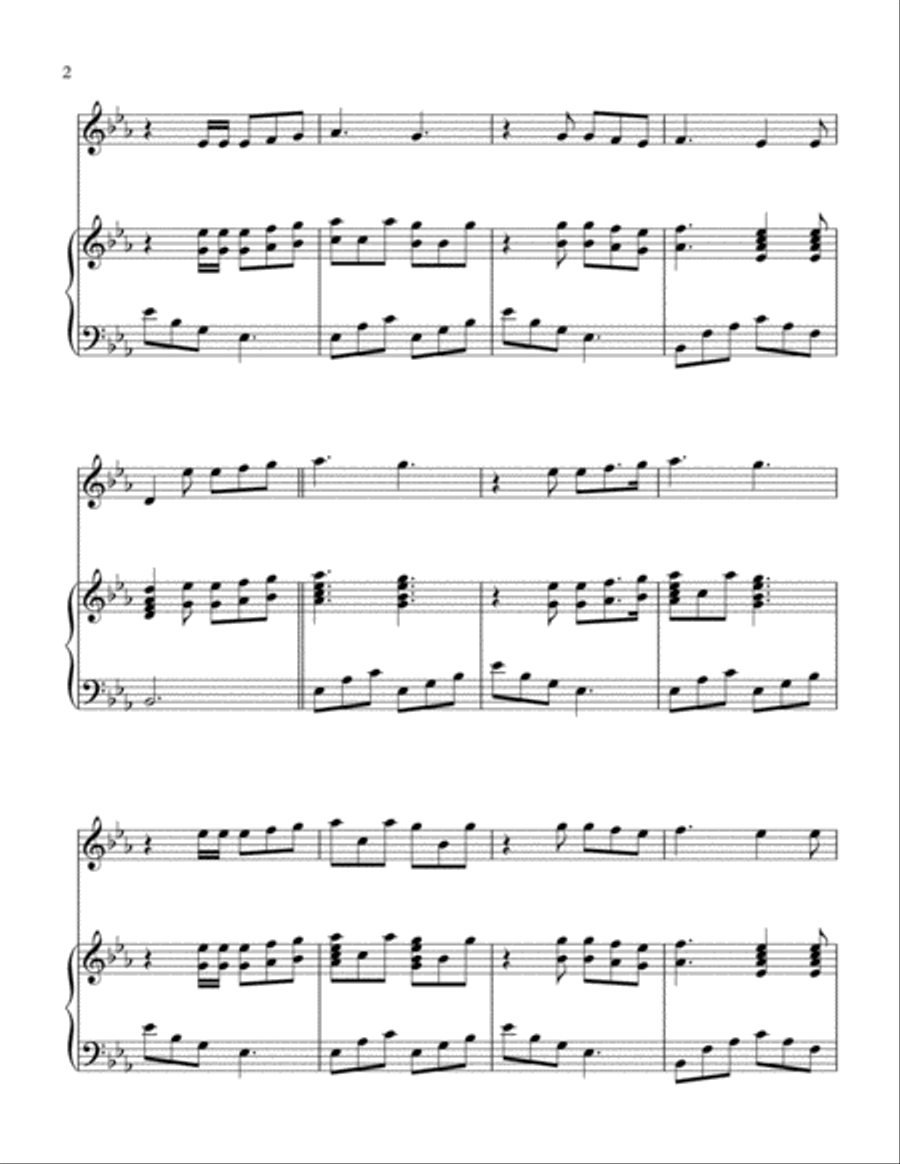 I Won't Give Up String Duet scores gallery preview page 3