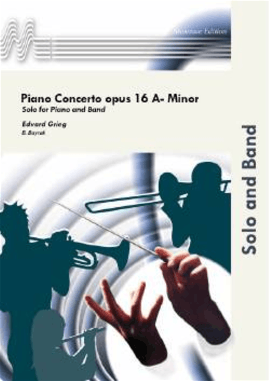 Piano Concerto opus 16 A Minor Concert Band scores gallery preview page 1