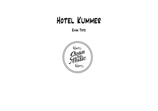 Book cover for Hotel Kummer - String Quartet