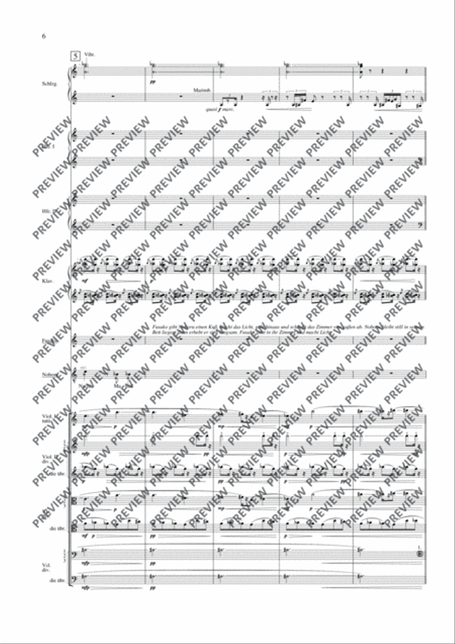 Das verratene Meer Study Score scores gallery preview page 17