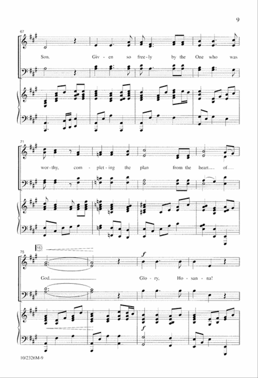 The Heart of God 4-Part scores gallery preview page 9
