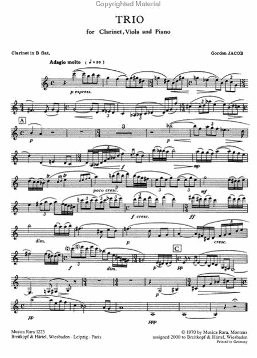 Trio Piano scores gallery preview page 3
