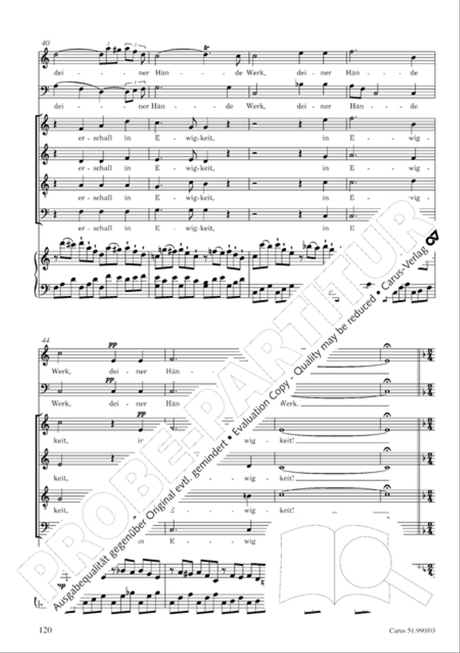 The Creation (Die Schopfung) The Creation (Die Schopfung) 4-Part scores gallery preview page 123