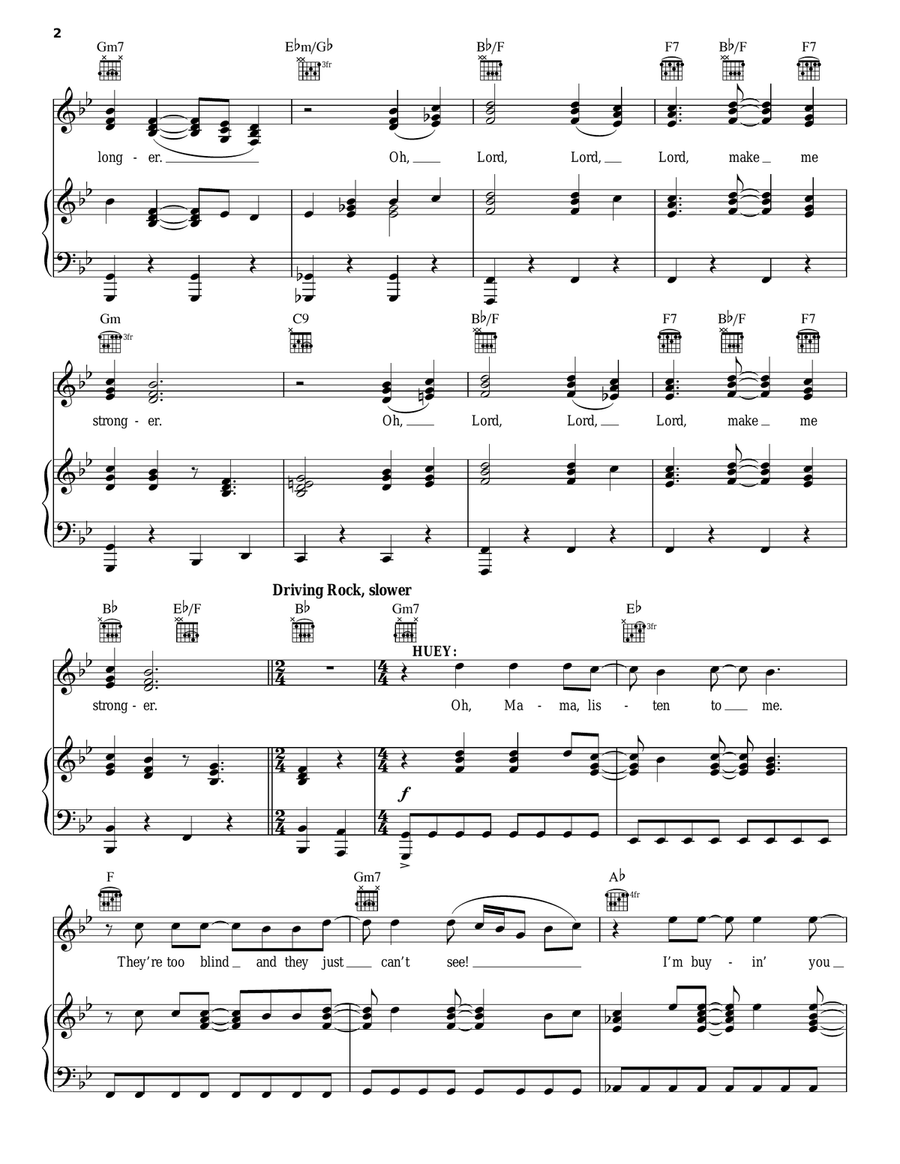 Make Me Stronger Make Me Stronger Guitar scores gallery preview page 2