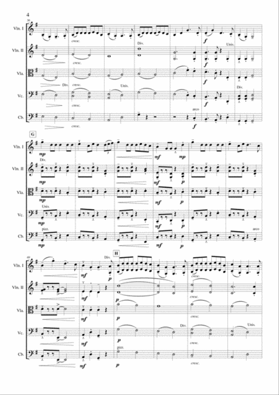 Beidh Aonach Amárach String Orchestra scores gallery preview page 4