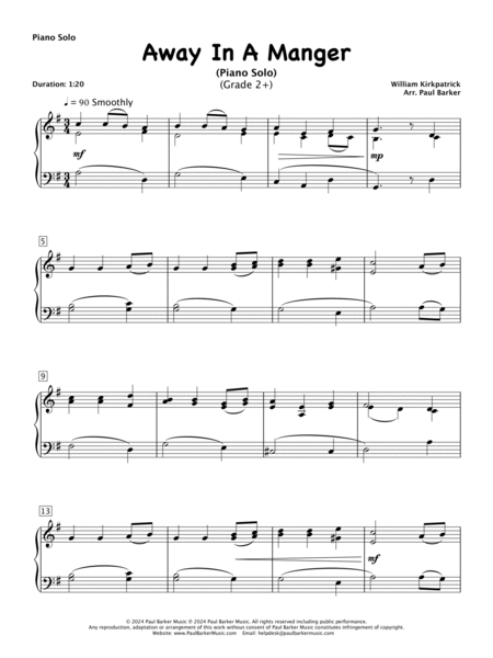 Christmas Piano Solos Book 3 image number null