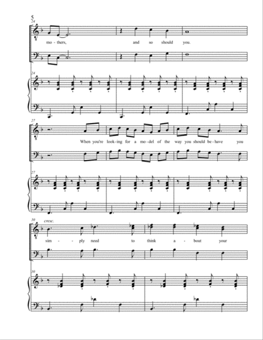 Mother's Day Tango TTBB scores gallery preview page 5