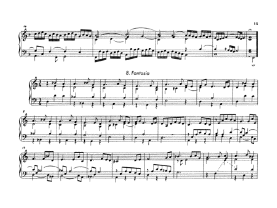 Krieger: Preludes and Fugues Organ scores gallery preview page 1
