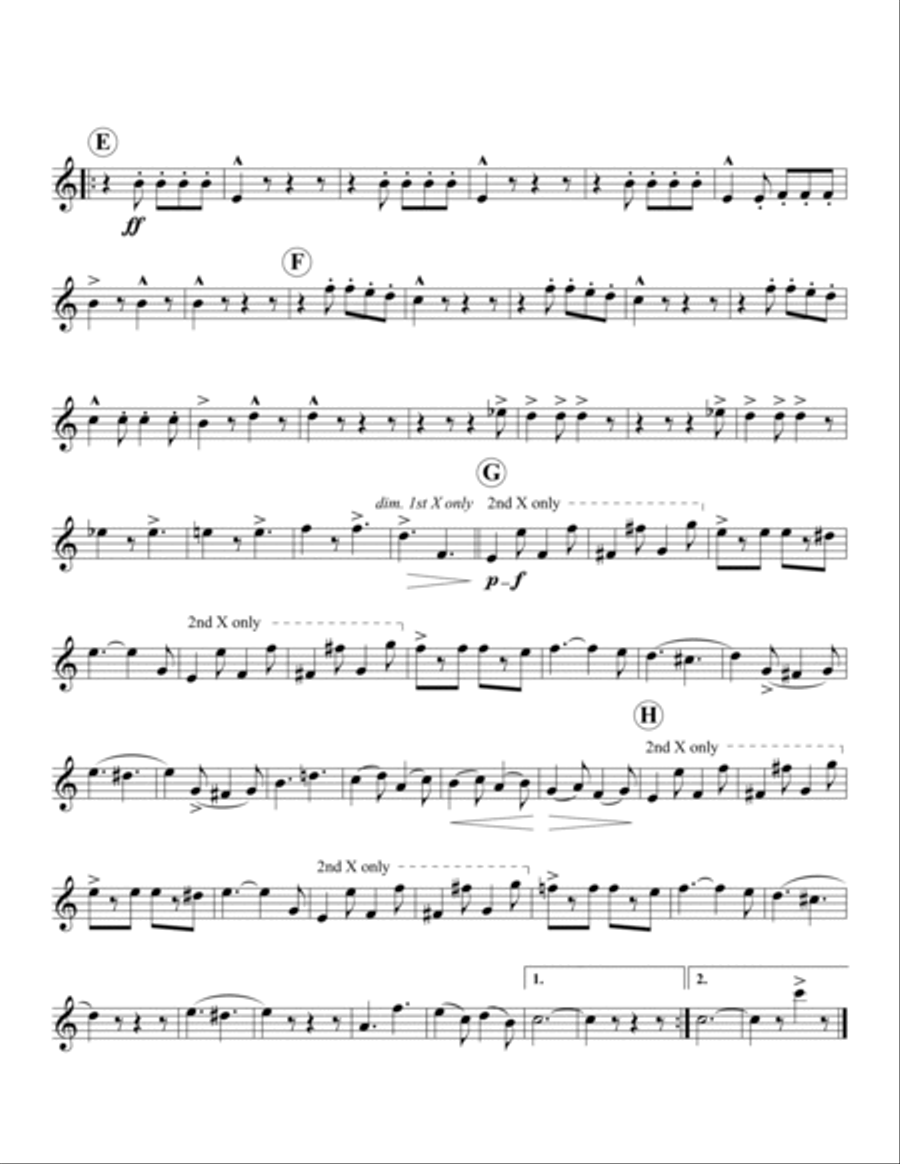 Liberty Bell Brass Quintet scores gallery preview page 6