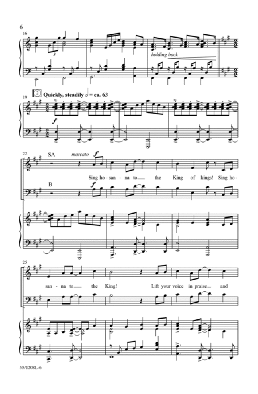 No Greater Love Choir scores gallery preview page 6