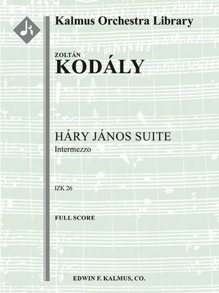 Hary Janos Suite -- Intermezzo