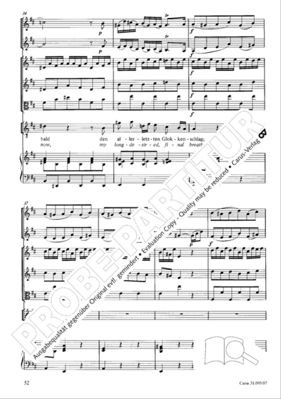 For me to live is Jesus (Christus, der ist mein Leben) STB scores gallery preview page 53