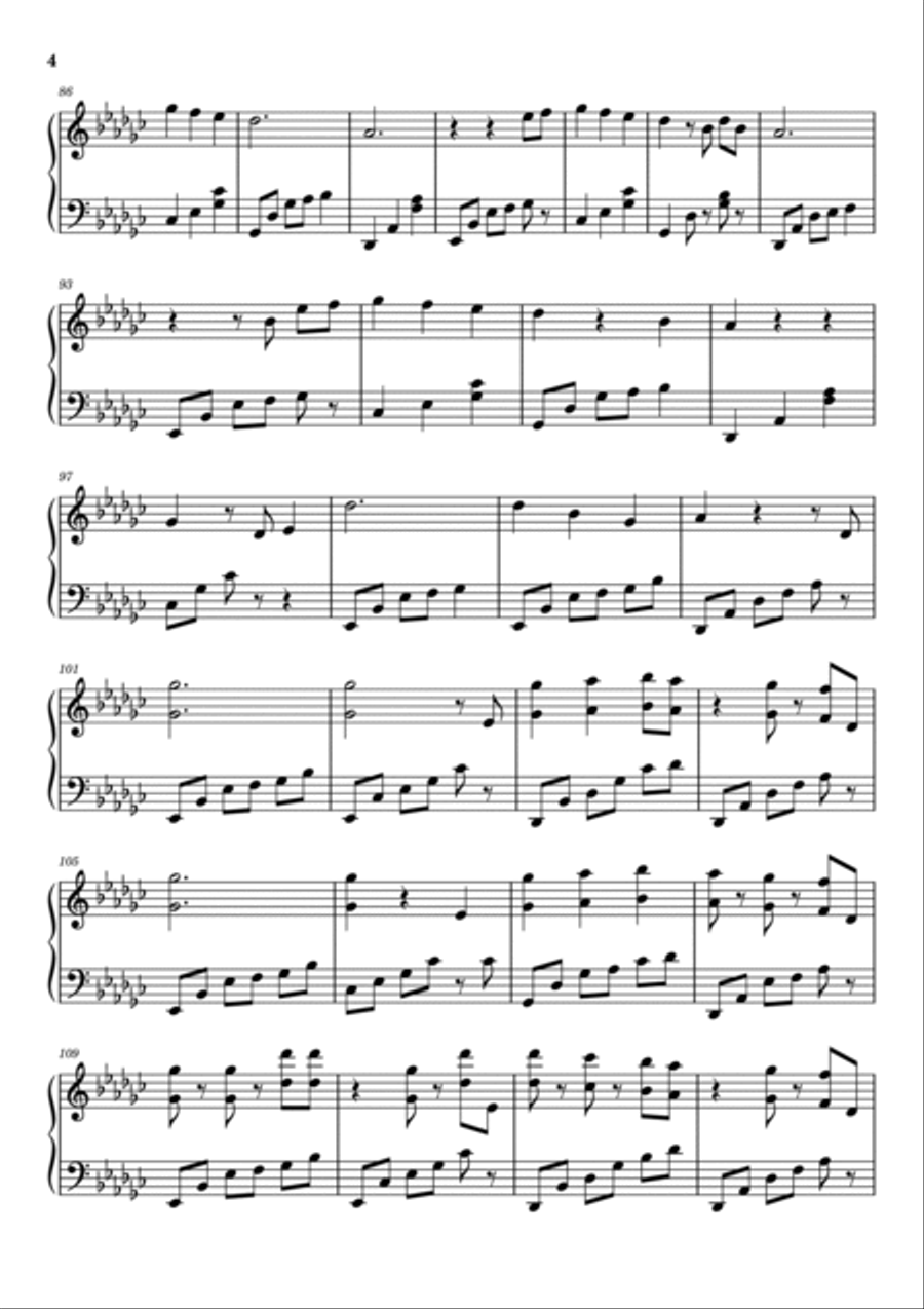 A New Day Has Come Piano Solo scores gallery preview page 4