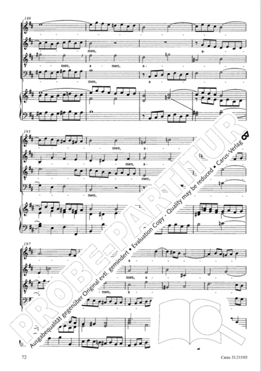 Magnificat Magnificat 4-Part scores gallery preview page 73