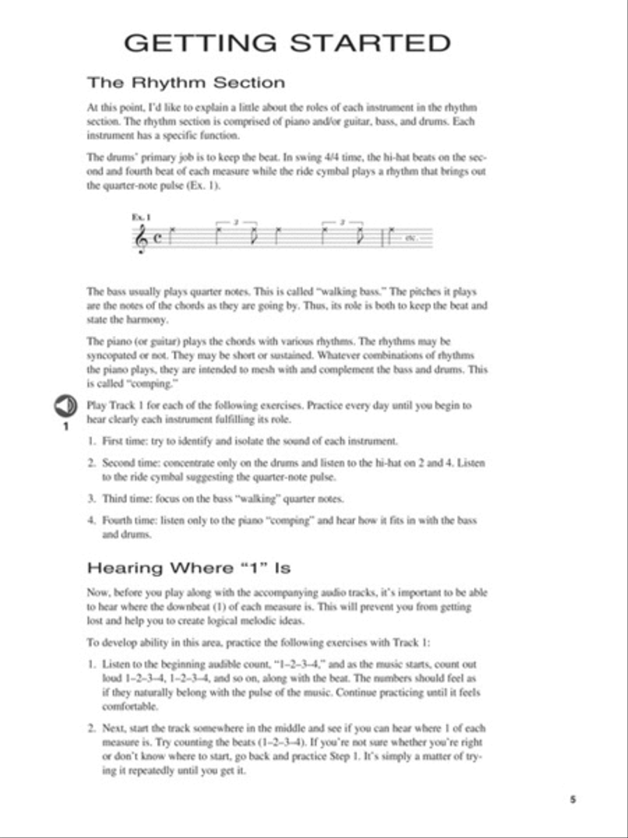 Blues Improvisation Complete C Instrument scores gallery preview page 3