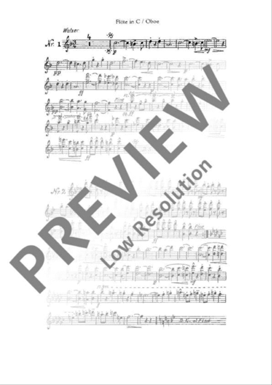 Mondnacht auf der Alster Concert Band scores gallery preview page 18