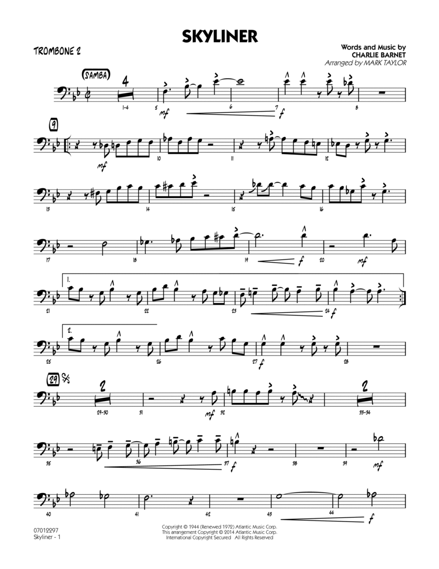 Skyliner - Trombone 2