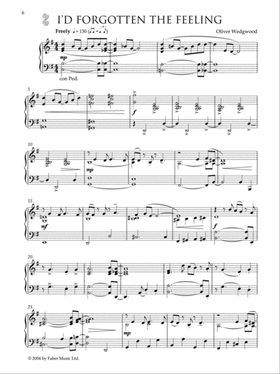 Wedgwood /Wedgwood Blue (Book & CD) Piano Solo scores gallery preview page 7
