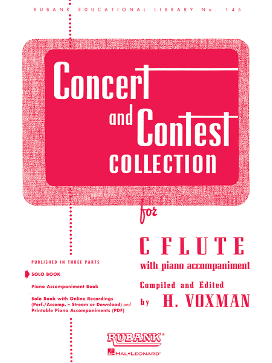 Concert and Contest Collection for C Flute Concert Band Methods scores gallery preview page 1