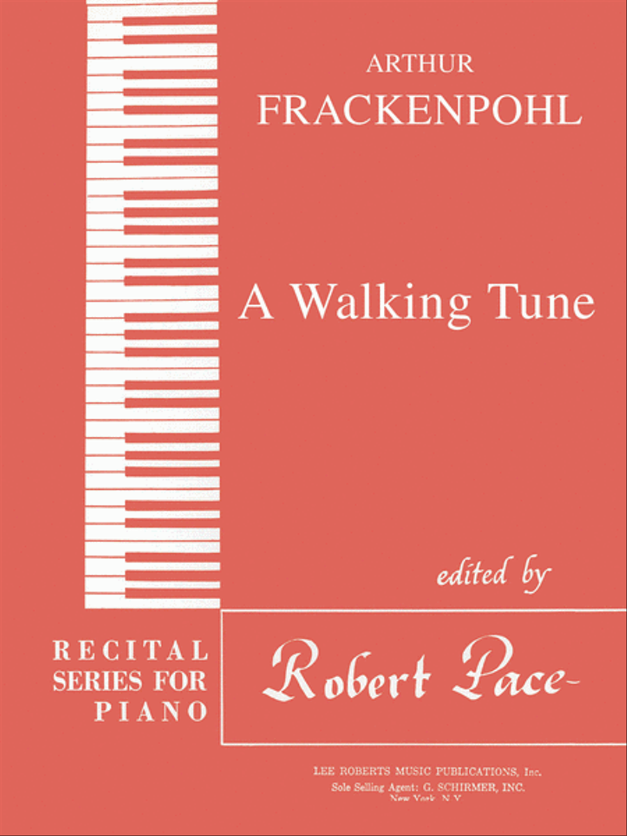 A Walking Tune A Walking Tune Choir scores gallery preview page 1