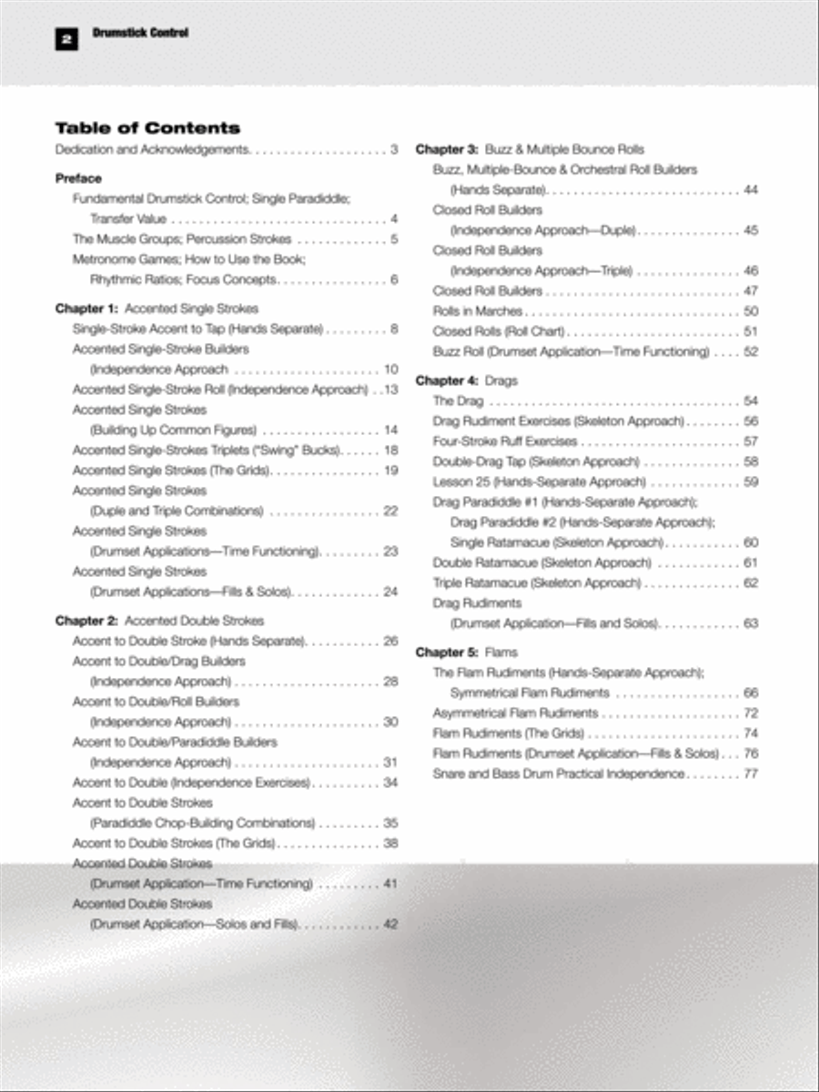 Drumstick Control Percussion scores gallery preview page 2