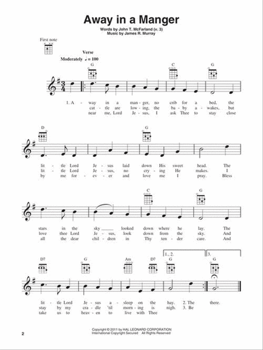 Christmas Strumming Ukulele scores gallery preview page 4