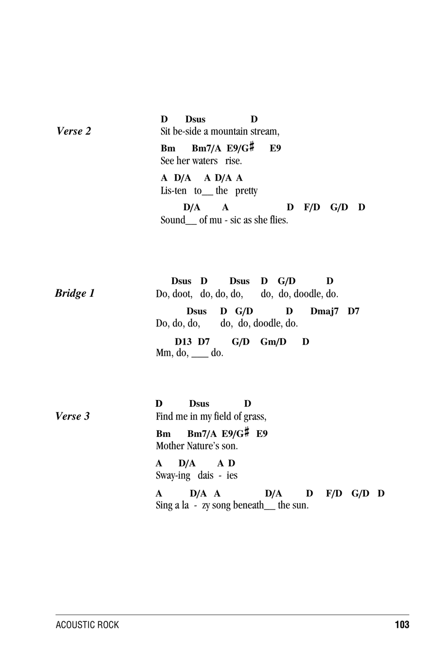 Mother Nature's Son Piano scores gallery preview page 2