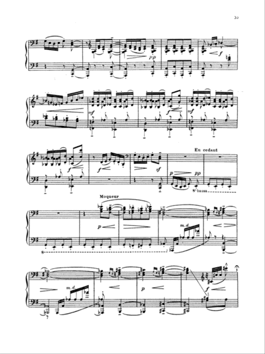 Debussy: Preludes (Volume I) Piano Solo scores gallery preview page 2