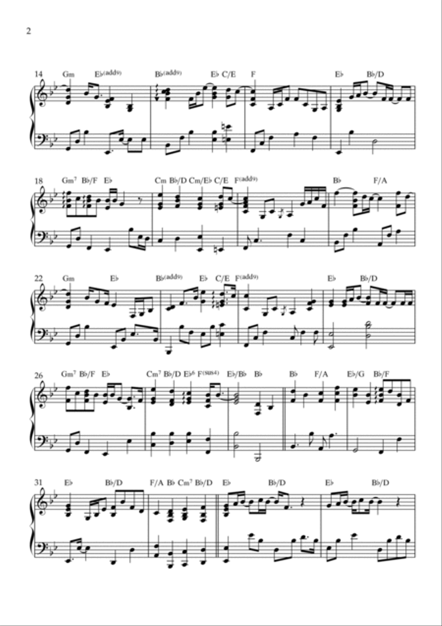 Can You Feel The Love Tonight Piano Solo scores gallery preview page 2