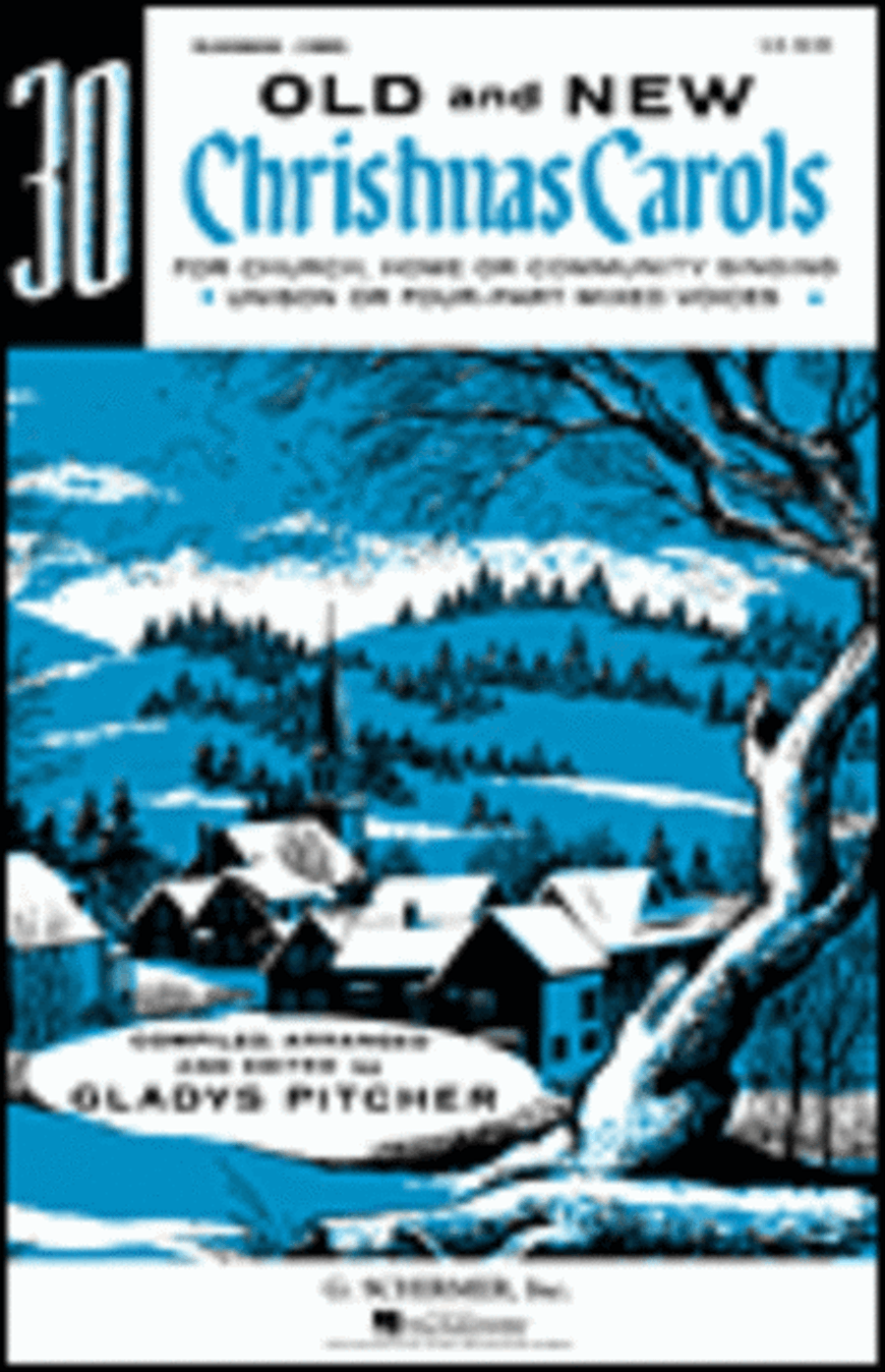 Thirty Old and New Christmas Carols 4-Part scores gallery preview page 1