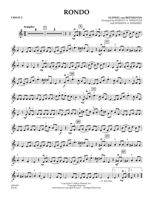 Rondo - Violin 2