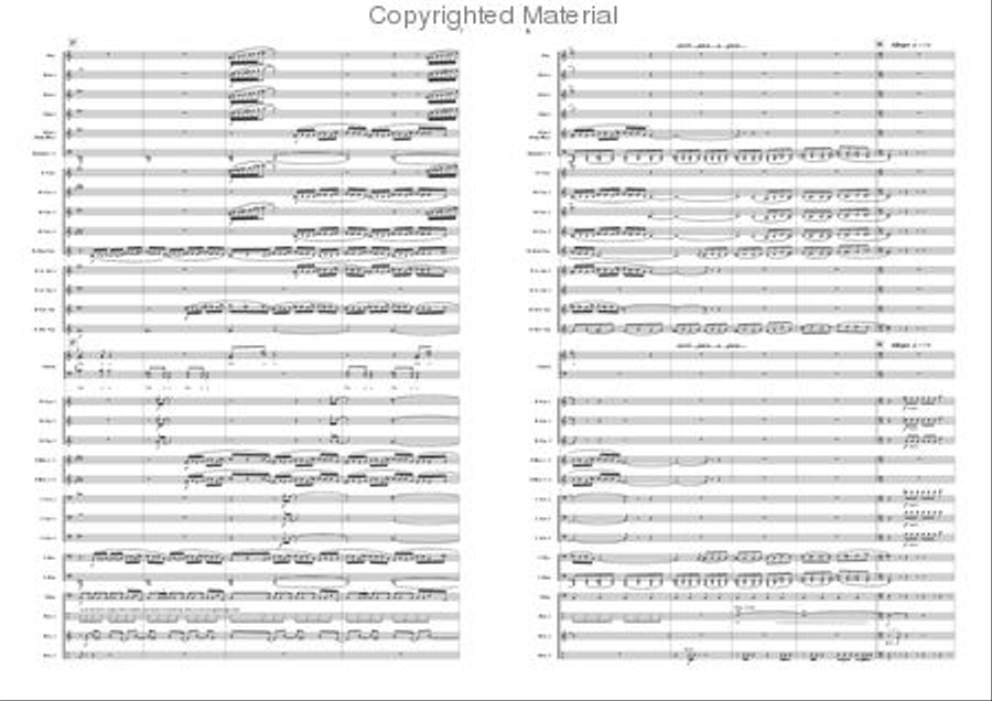 Brabantia Aeterna Concert Band scores gallery preview page 4