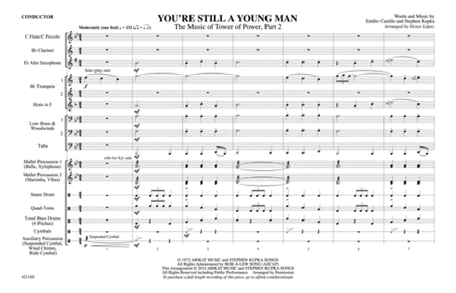 You're Still a Young Man: Score