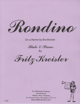 Book cover for Rondino on a theme by Beethoven