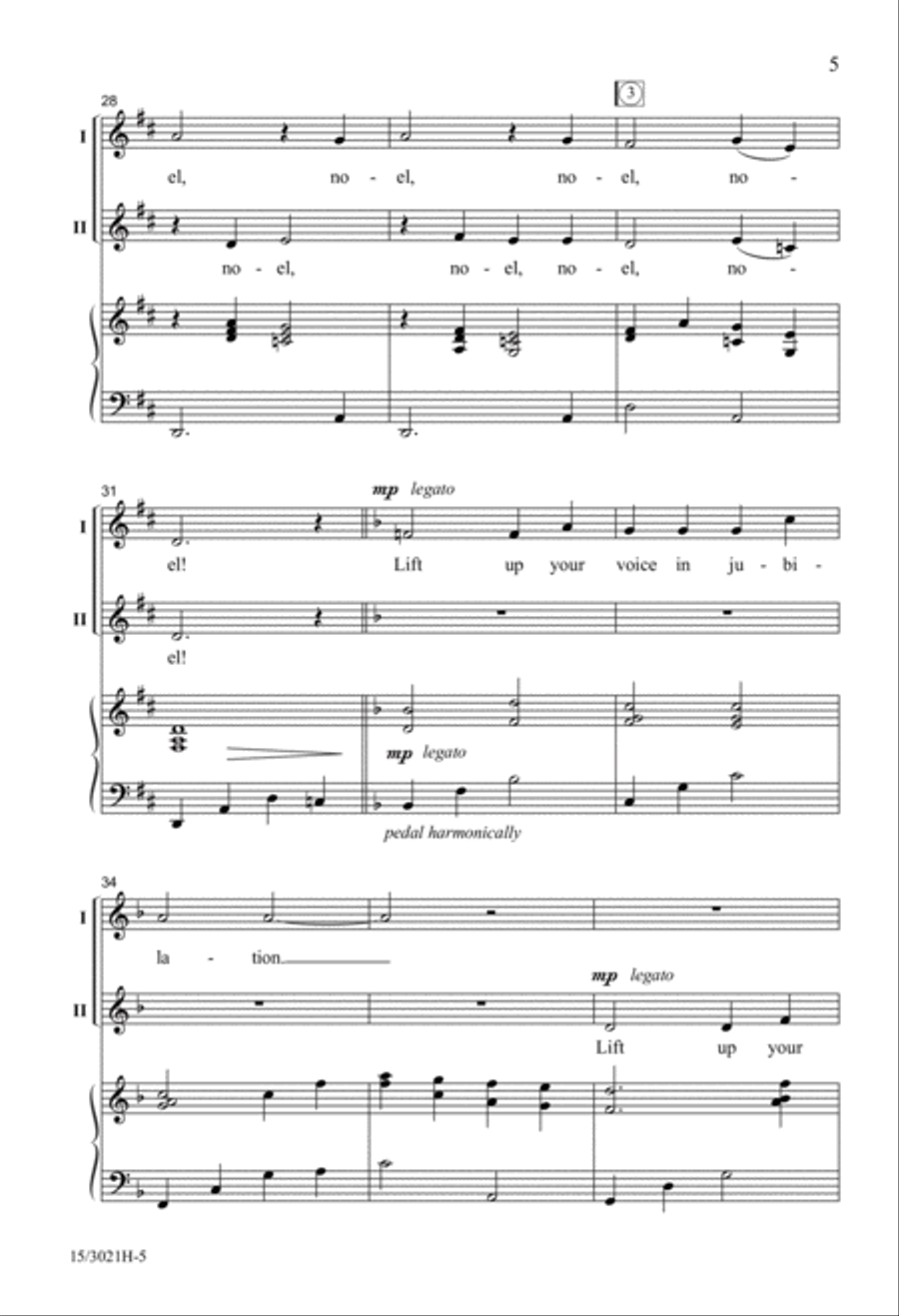 A Holiday Roundelay A Holiday Roundelay 2-Part scores gallery preview page 5