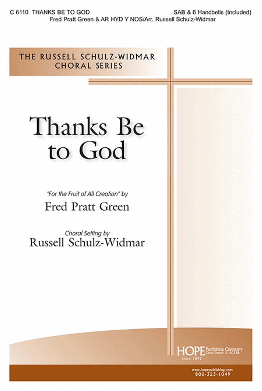 Thanks Be to God 3-Part scores gallery preview page 1
