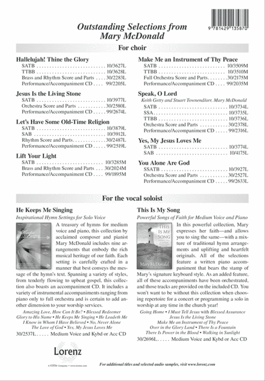 When We All Get to Heaven 4-Part scores gallery preview page 12
