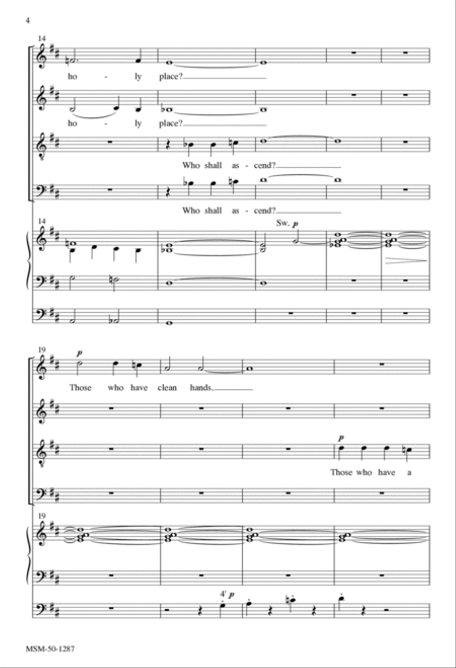 Vision of Paradise 4-Part scores gallery preview page 4