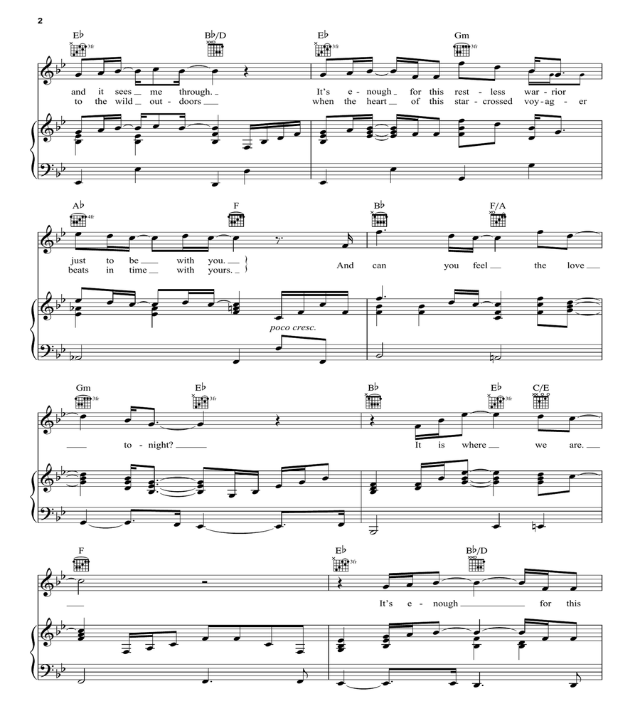 Can You Feel The Love Tonight (from The Lion King) Acoustic Guitar scores gallery preview page 2