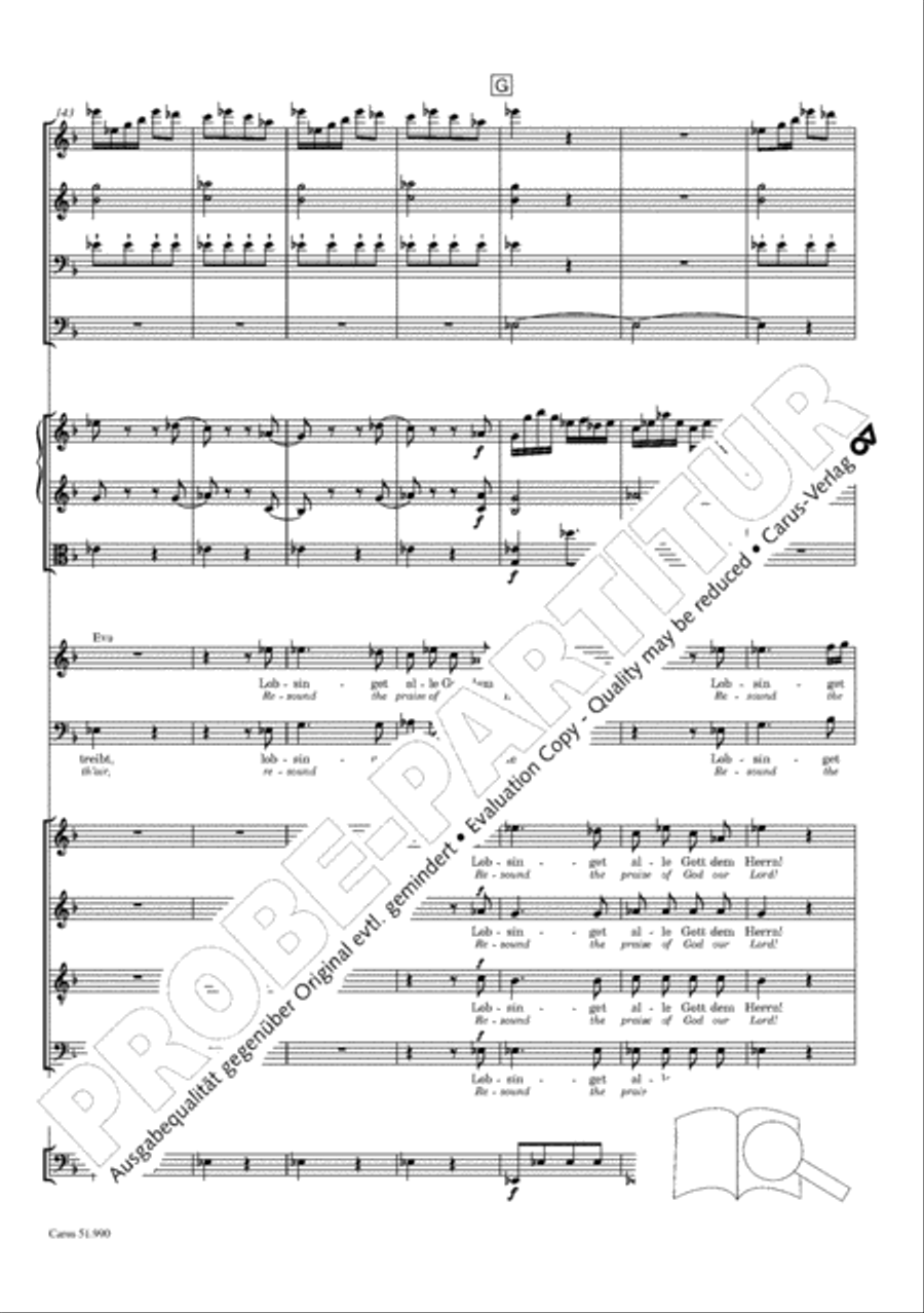 The Creation (Die Schopfung) 4-Part scores gallery preview page 273