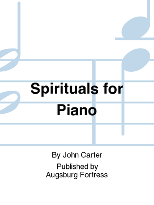 Book cover for Spirituals for Piano