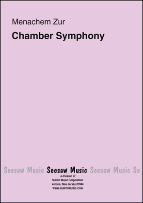 Chamber Symphony in Two Movements