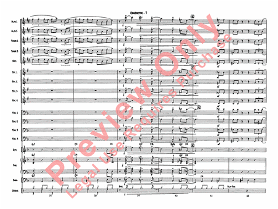 Sonny's Place Jazz Ensemble scores gallery preview page 10