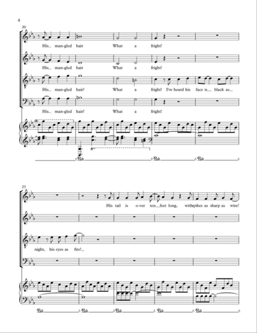 The Beast The Beast Voice scores gallery preview page 4