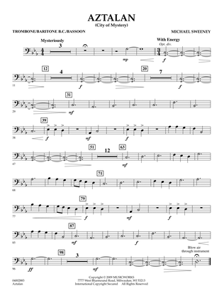 Aztalan (City of Mystery) - Trombone/Baritone B.C./Bassoon