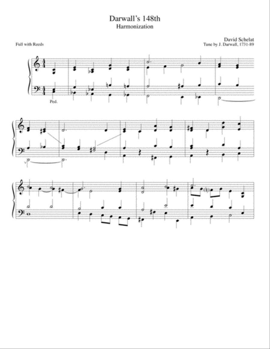 Hymn Enrichments, Set 2 Organ scores gallery preview page 4