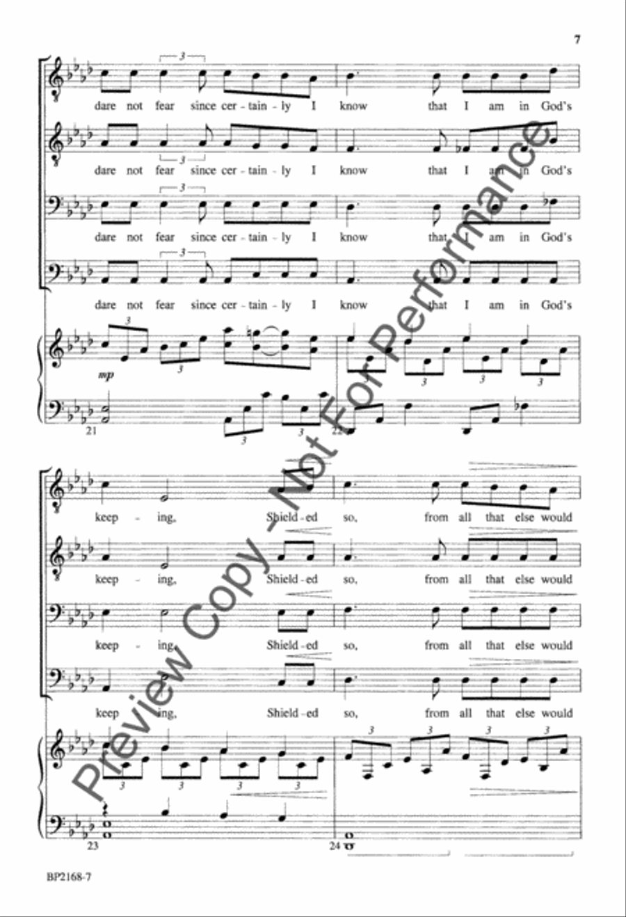 God Thou Art Love - TTBB TTBB scores gallery preview page 7