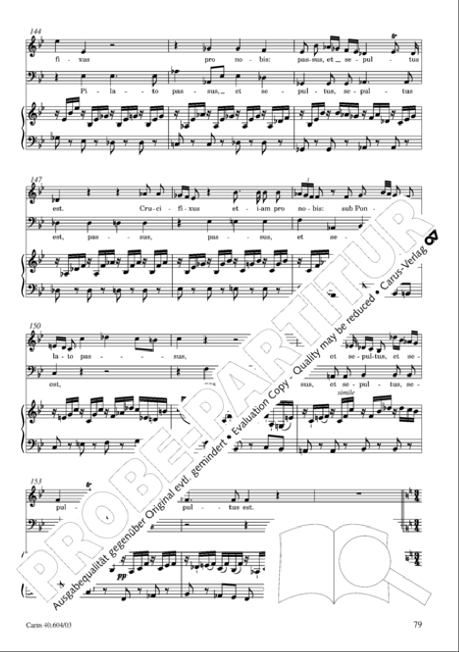 Grosse Mariazeller Messe in C 4-Part scores gallery preview page 88